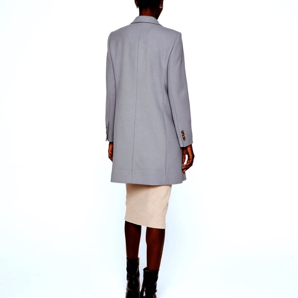 Three-Button Coat - Brand New - NEVER WORN - Weathered Blue - Picture 2 of 5